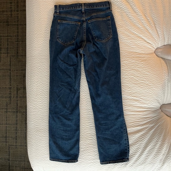 Ultra High Rise Ankle Straight Jean - Picture 6 of 7